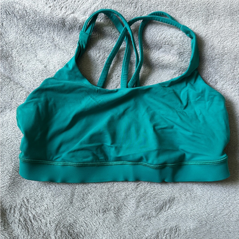 lululemon athletica Vibrant Teal Sports Bra